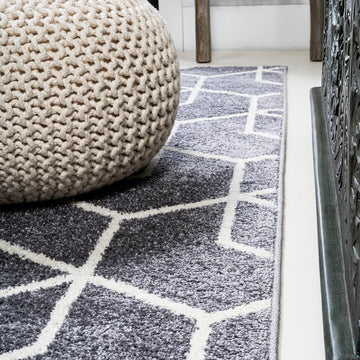 Tumbling Blocks Modern Geometric Area Rug 2